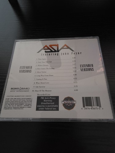 Extended versions asia cd - extended,